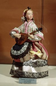Automaton of a mandolin player by P. Gauthier